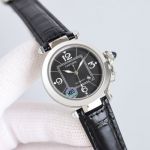 Perfect replica of Cartier classic Capassa Leather belt watch 32mm 